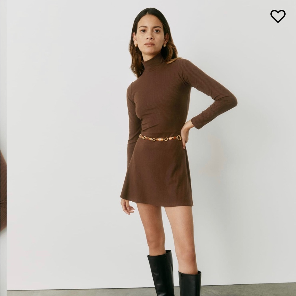 REFORMATION Maya Knit Dress